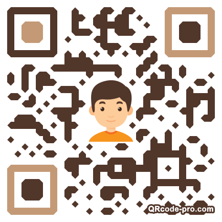 QR code with logo 1S460