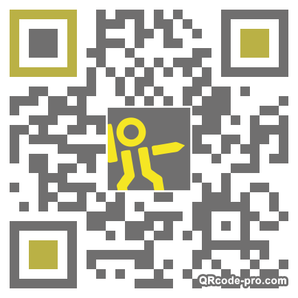 QR code with logo 1S580