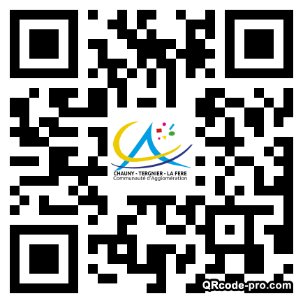 QR code with logo 1SWl0
