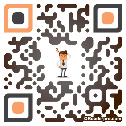 QR code with logo 1T350