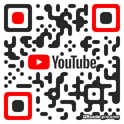 QR code with logo 1T3r0