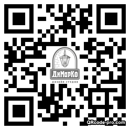 QR code with logo 1T5h0