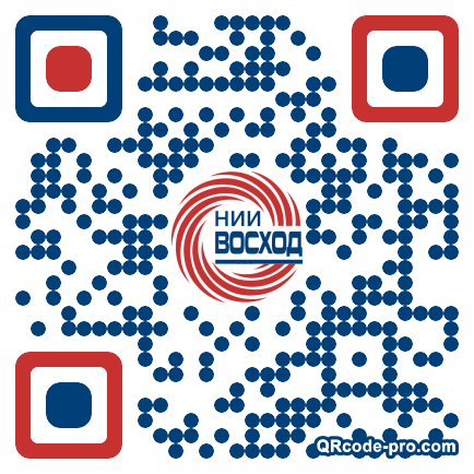 QR code with logo 1T5w0