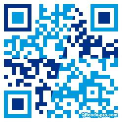 QR code with logo 1THQ0