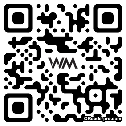 QR code with logo 1TPM0