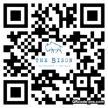QR code with logo 1TVN0