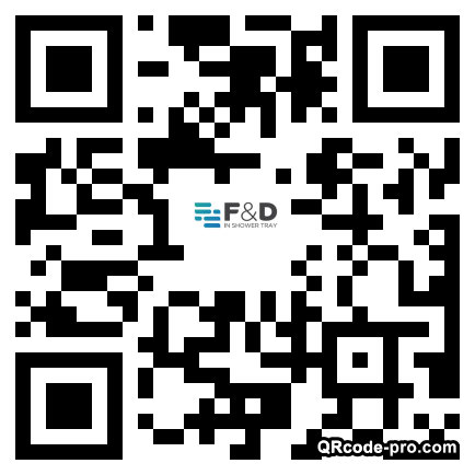 QR code with logo 1TVn0