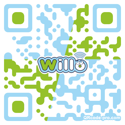 QR code with logo 1TZH0