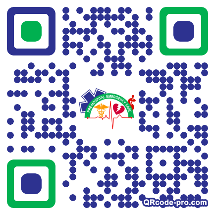 QR code with logo 1TZY0