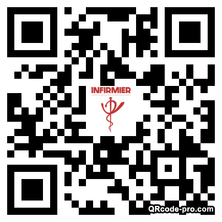 QR code with logo 1UX00