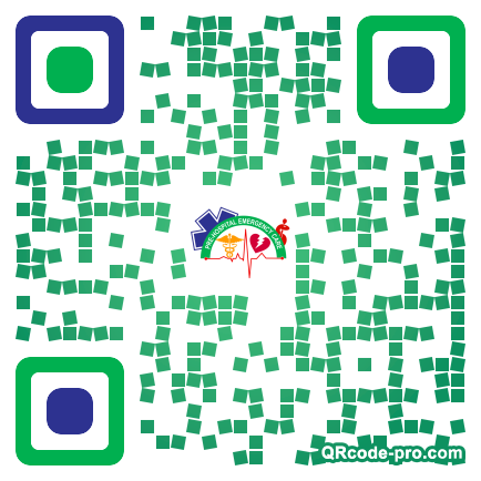 QR code with logo 1Uab0
