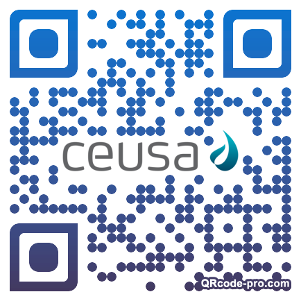 QR code with logo 1UsD0