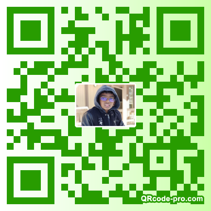QR code with logo 1VCC0