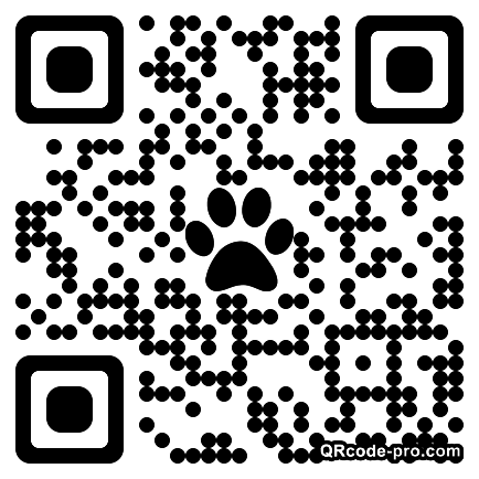 QR code with logo 1VGV0