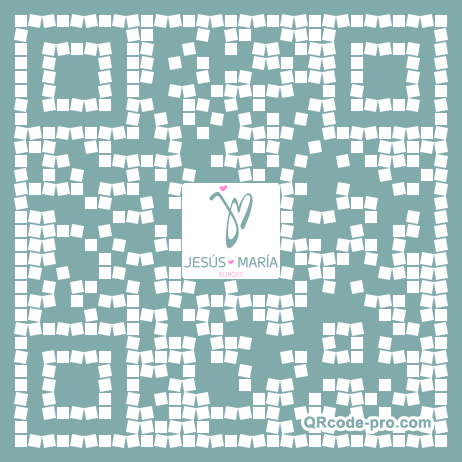 QR code with logo 1VJL0