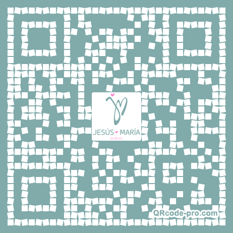 QR code with logo 1VJT0