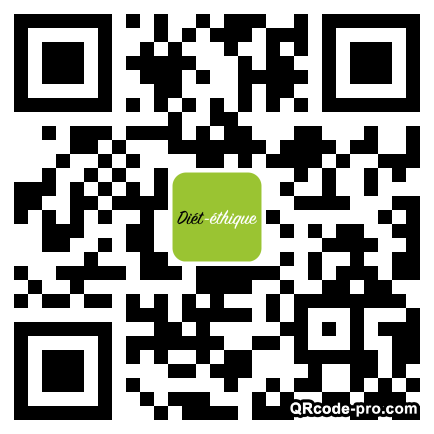 QR code with logo 1VRY0