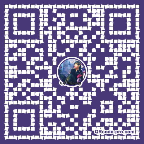 QR code with logo 1VW10