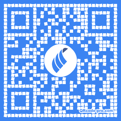 QR code with logo 1VWV0