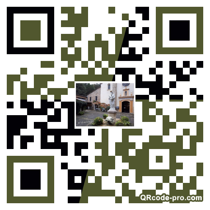 QR code with logo 1Vzr0