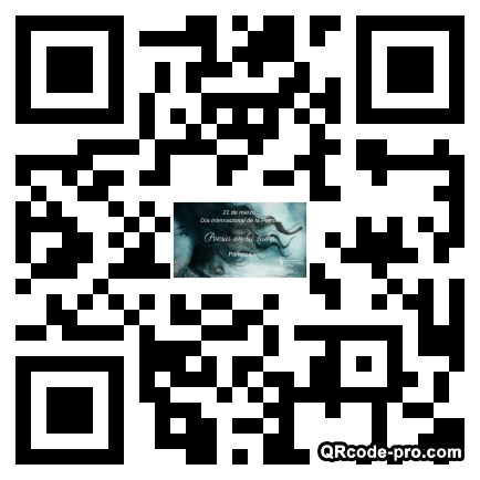 QR code with logo 1W1T0