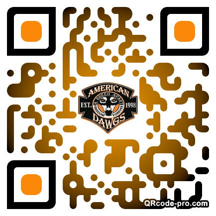 QR code with logo 1WI70