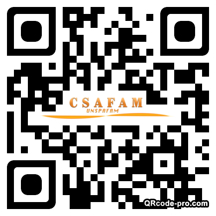 QR code with logo 1WNh0