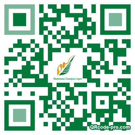 QR code with logo 1WP00