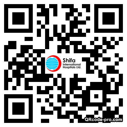 QR code with logo 1WUs0