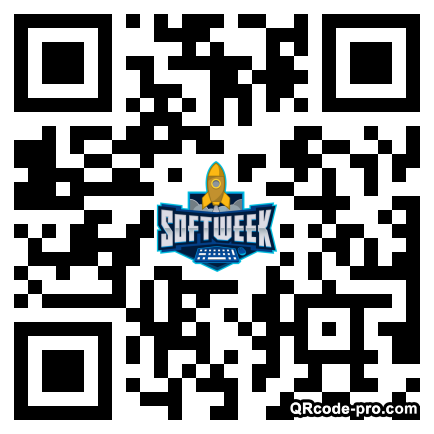 QR code with logo 1Wd40