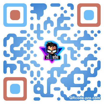 QR code with logo 1WiI0