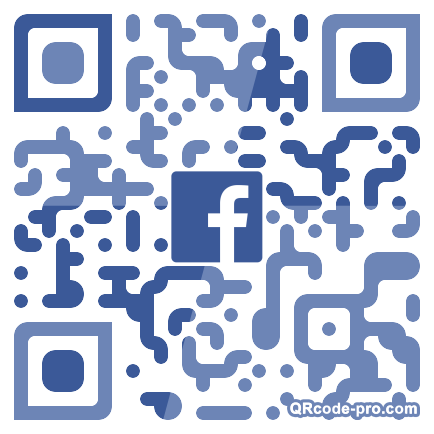 QR code with logo 1Wv60