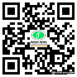 QR code with logo 1Wx30