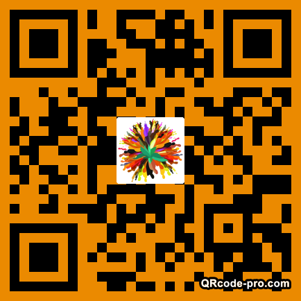 QR code with logo 1WzD0