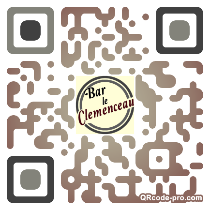 QR code with logo 1XH80