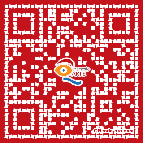 QR code with logo 1Xrm0