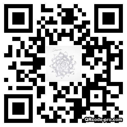 QR code with logo 1Xuv0