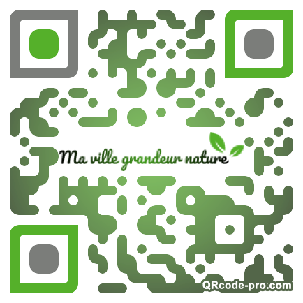 QR code with logo 1Xy90