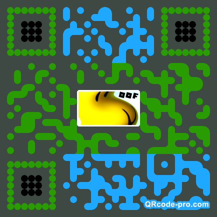 QR code with logo 1YGH0