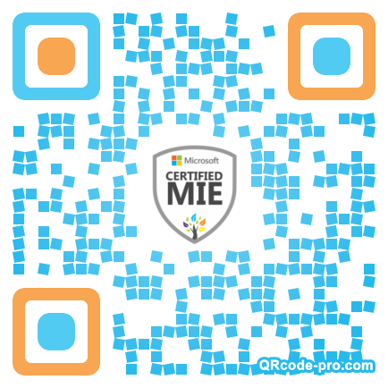 QR code with logo 1YJQ0