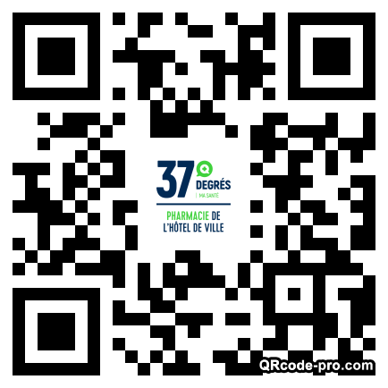 QR code with logo 1Z110