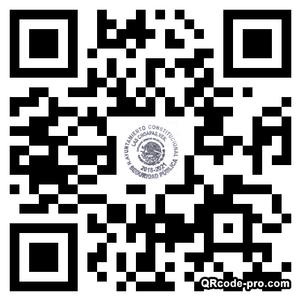 QR code with logo 1Z3P0