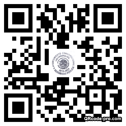 QR code with logo 1Z740