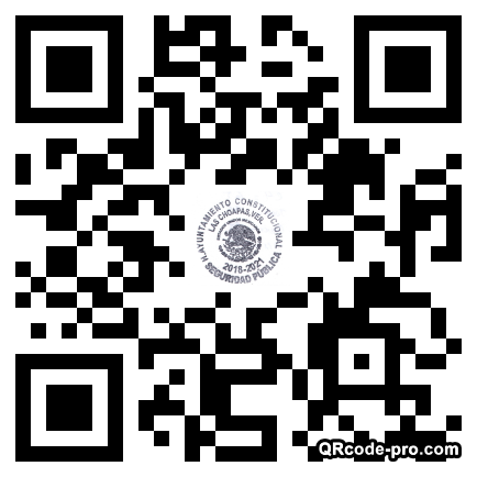 QR code with logo 1Z770