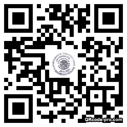QR code with logo 1Z7a0