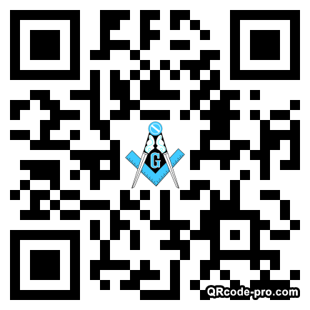 QR code with logo 1Z950