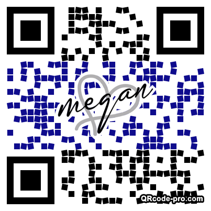 QR code with logo 1ZB00
