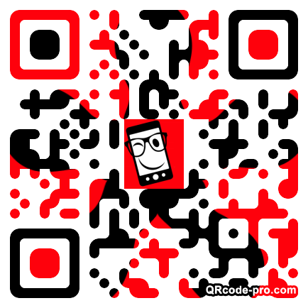 QR code with logo 1ZCX0