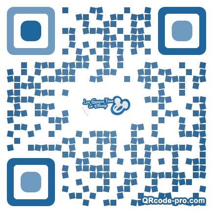 QR code with logo 1ZFe0