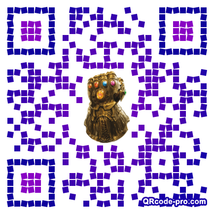 QR code with logo 1ZNG0